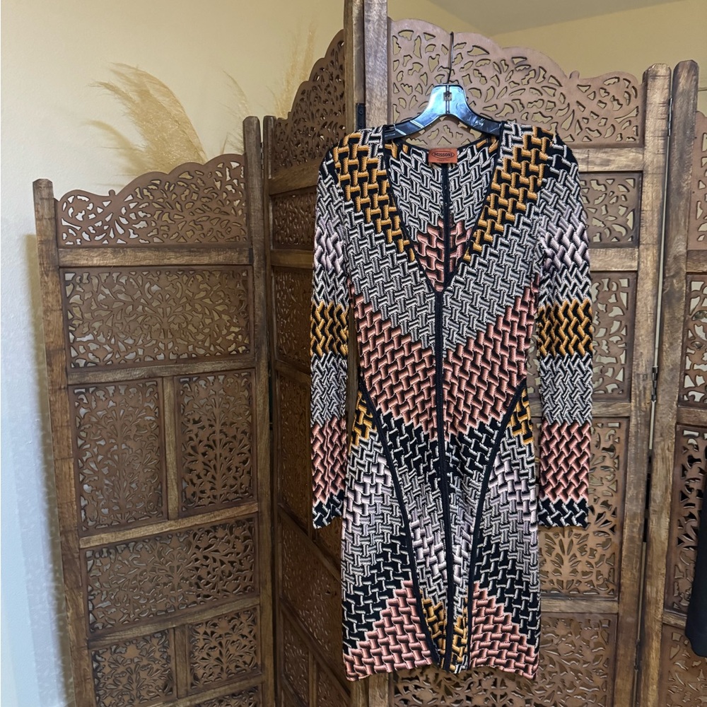 Missoni Chevron Dress S - Picture 2 of 3
